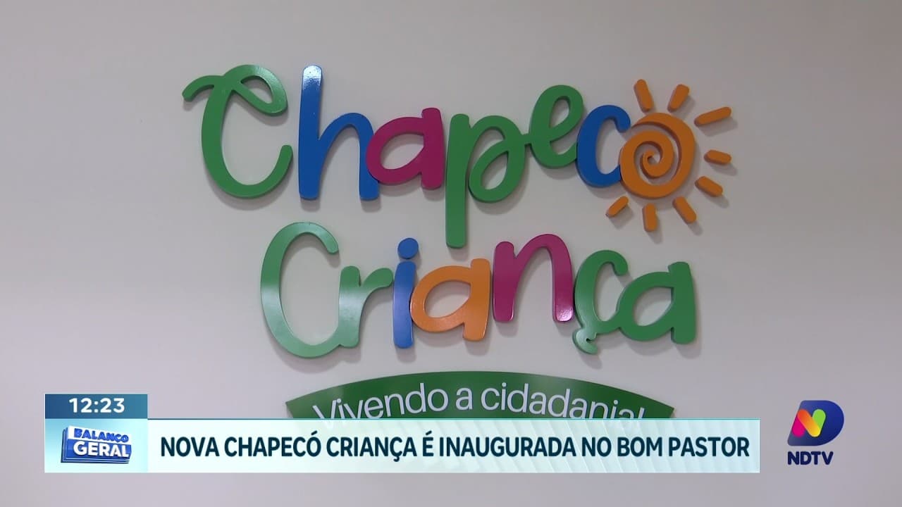 Novo espaço em Chapecó ensina cidadania para crianças