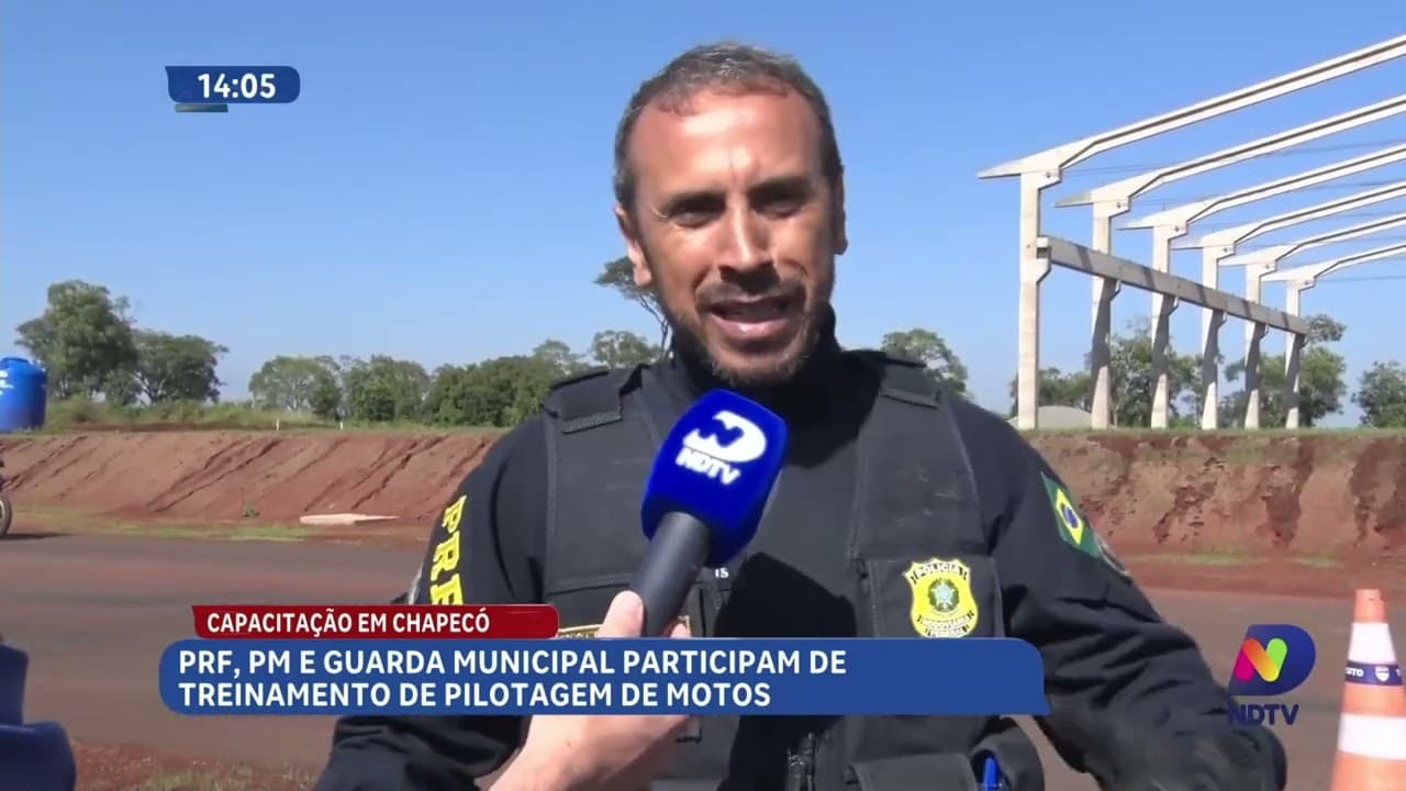 Capacitação de pilotagem reforça atuação policial em Chapecó
