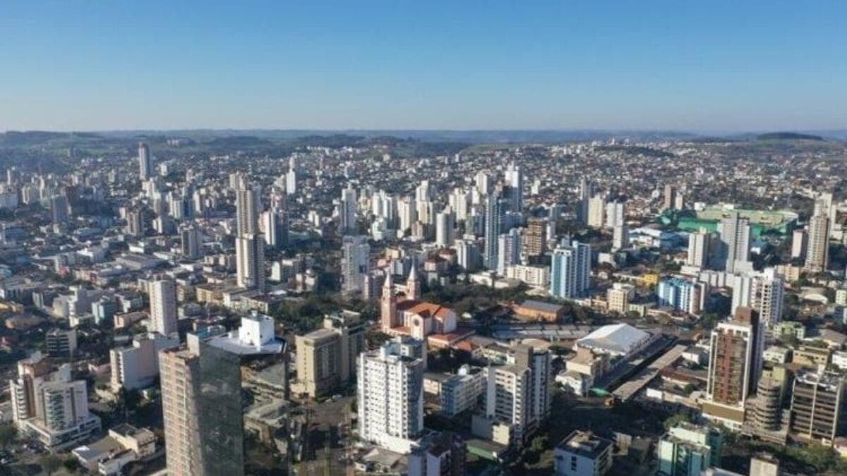 Chapecó se aproxima dos 300 mil habitantes com crescimento expressivo impulsionado pela agroindústria