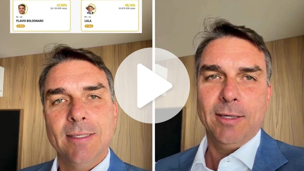 Presídio de Chapecó: Flávio Bolsonaro cita votação majoritária para Lula em unidade prisional