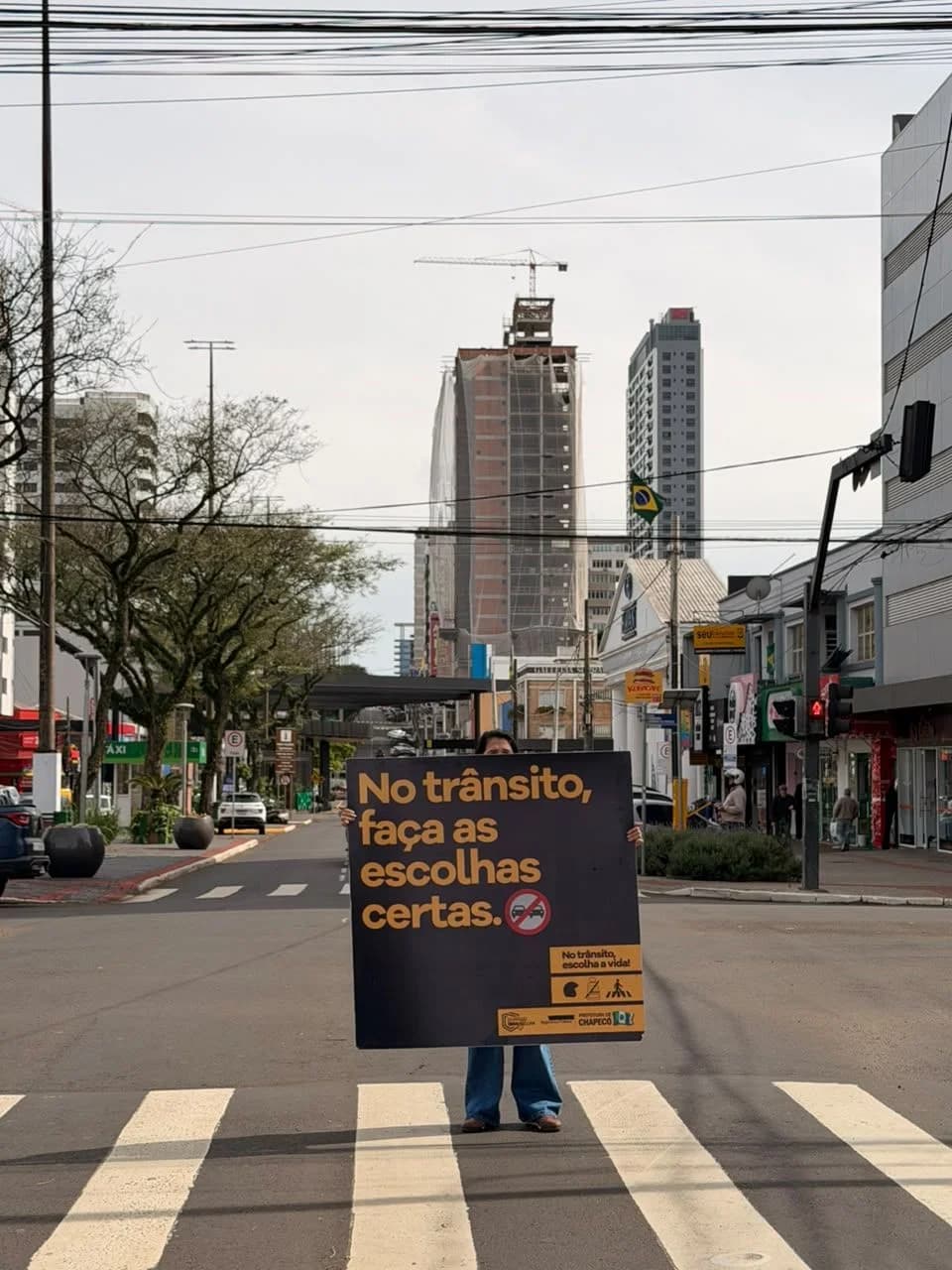 Chapecó: Semana do Trânsito intensifica ações de acessibilidade e segurança com simulações e palestras