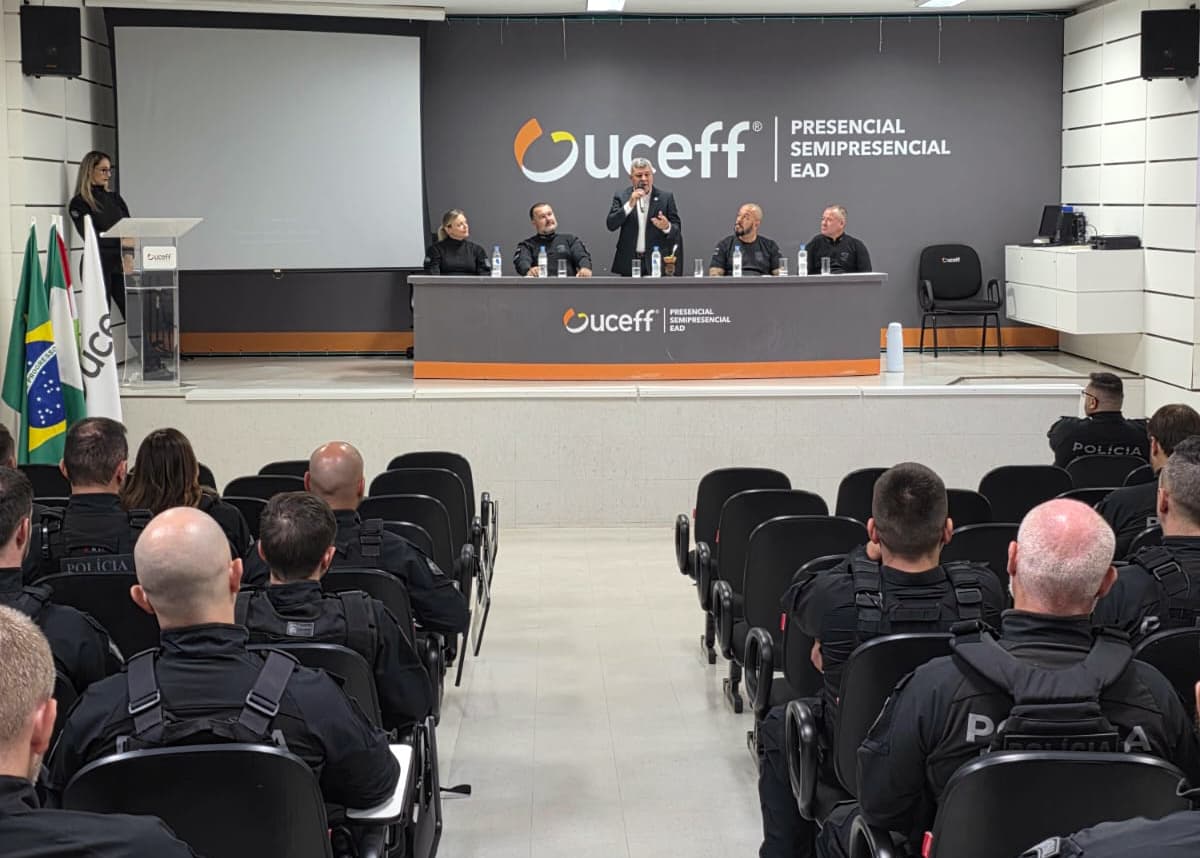 Curso de Inteligência Penitenciária 2026 tem início em Chapecó com foco em qualificação e integração das forças de segurança - Secretaria de Estado de Justiça e Reintegração Social
