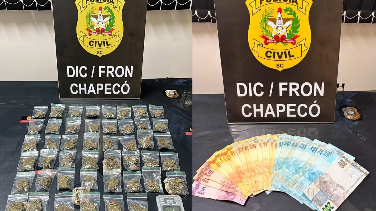 Operação Policial em Chapecó Desarticula Tráfico e Resulta em Prisão