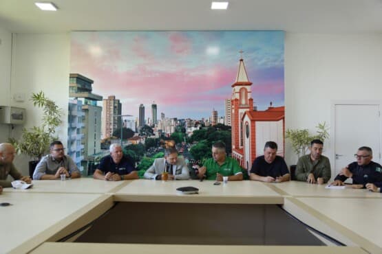 Conselho de Segurança se reúne na Prefeitura de Chapecó