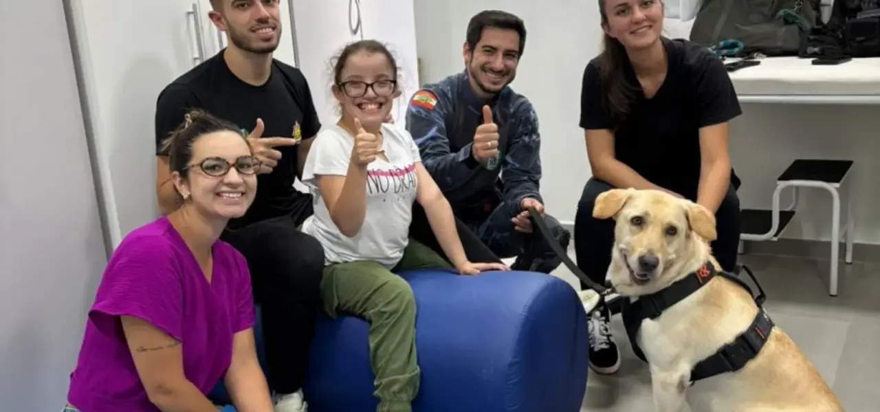 Guarda de Chapecó Amplia Ações Sociais com Terapia Assistida por Cães K9
