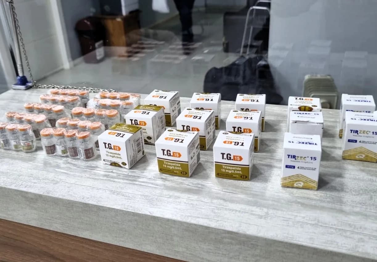 PRF apreende remédios emagrecedores e anabolizantes contrabandeados em Chapecó